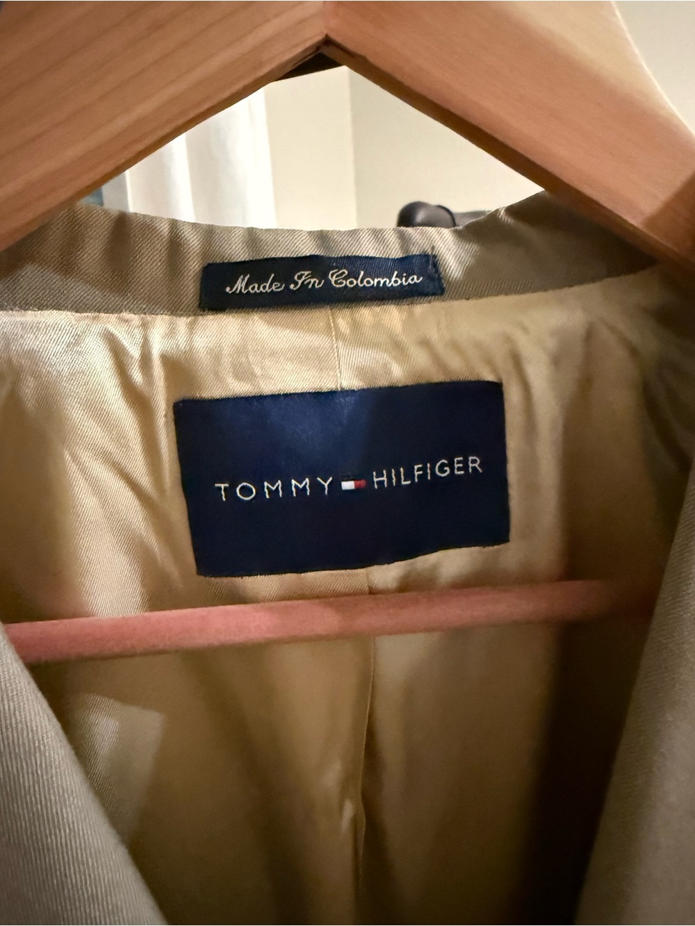 Tommy Hilfiger Light Beige Men's Sport Coat - Notch Lapel - Picture 2 of 7